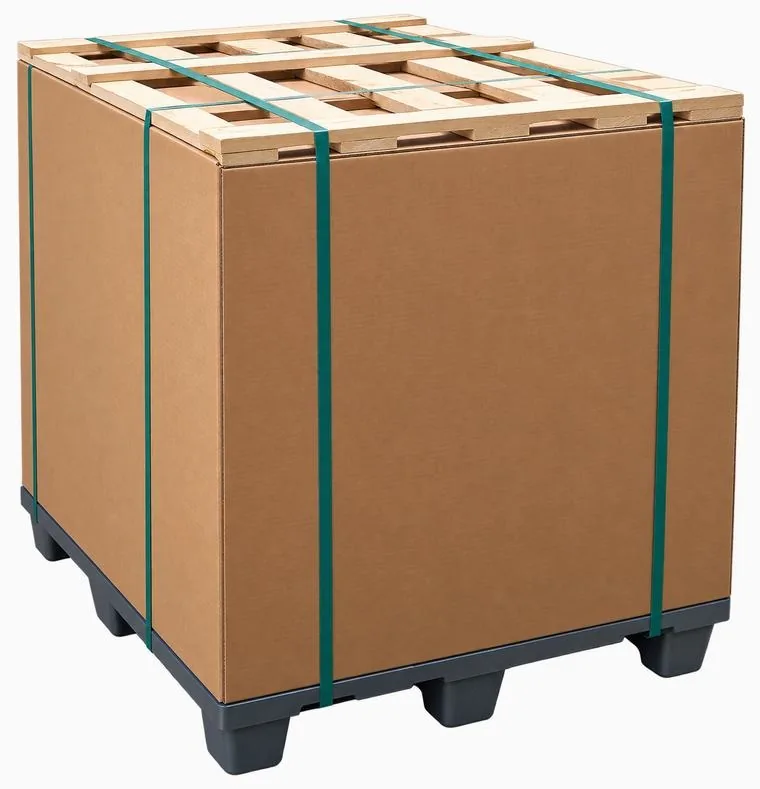 Standard pallet: rolls in a plain export carton